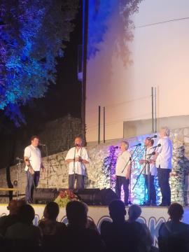 Klapa Mali grad na gostovanju v Novem Vinodolskem